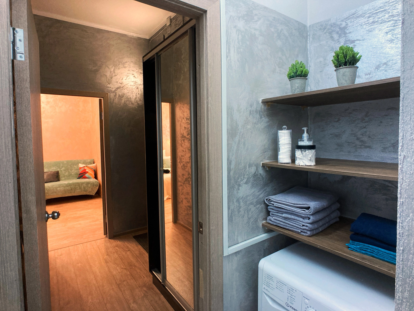 Квартира на 25 этаже с красивым видом на город