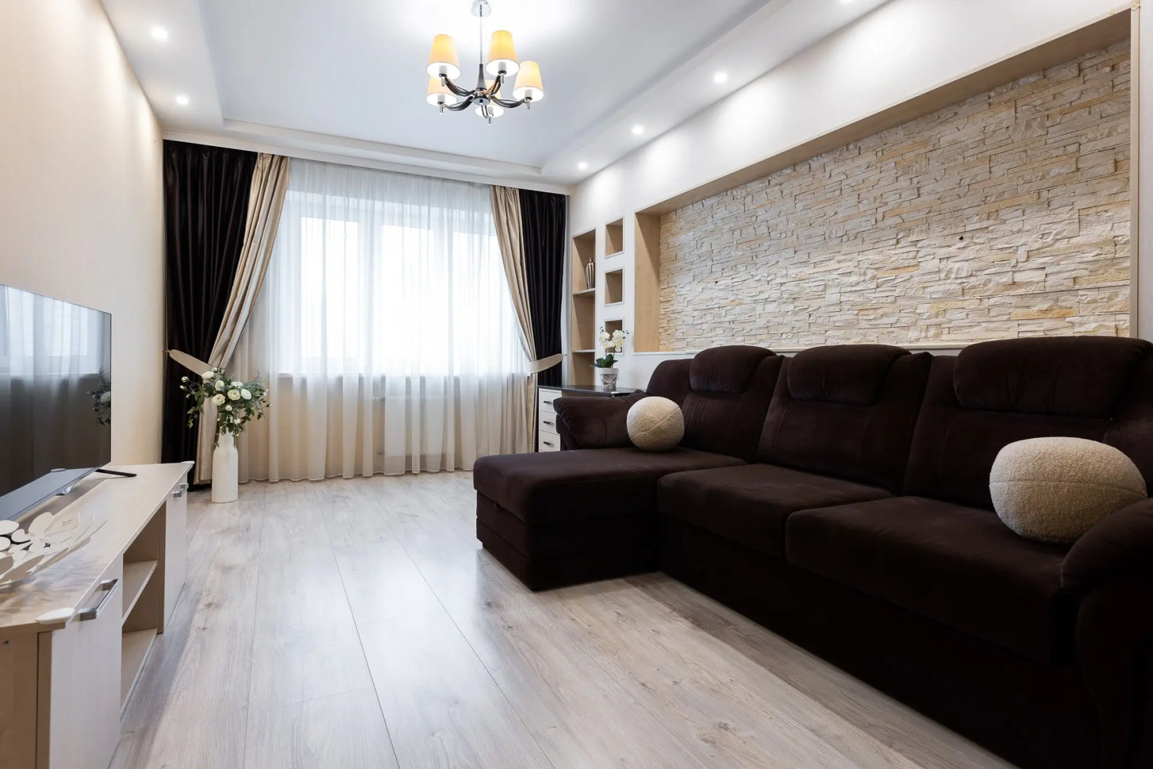 Апартаменты Стильные в районе Лебяжий