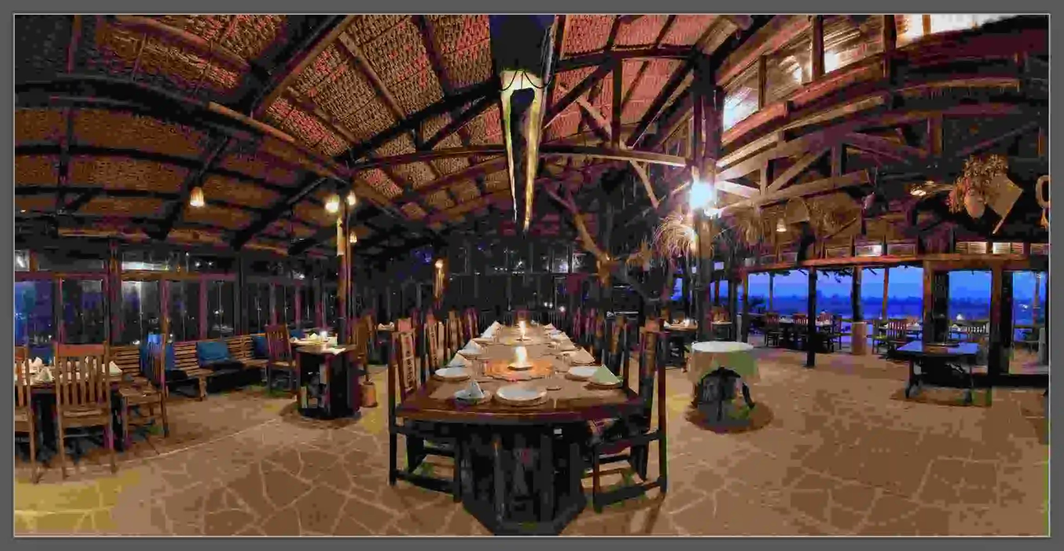 Жилое помещение Pugdundee safaris- Ken river lodge Panna