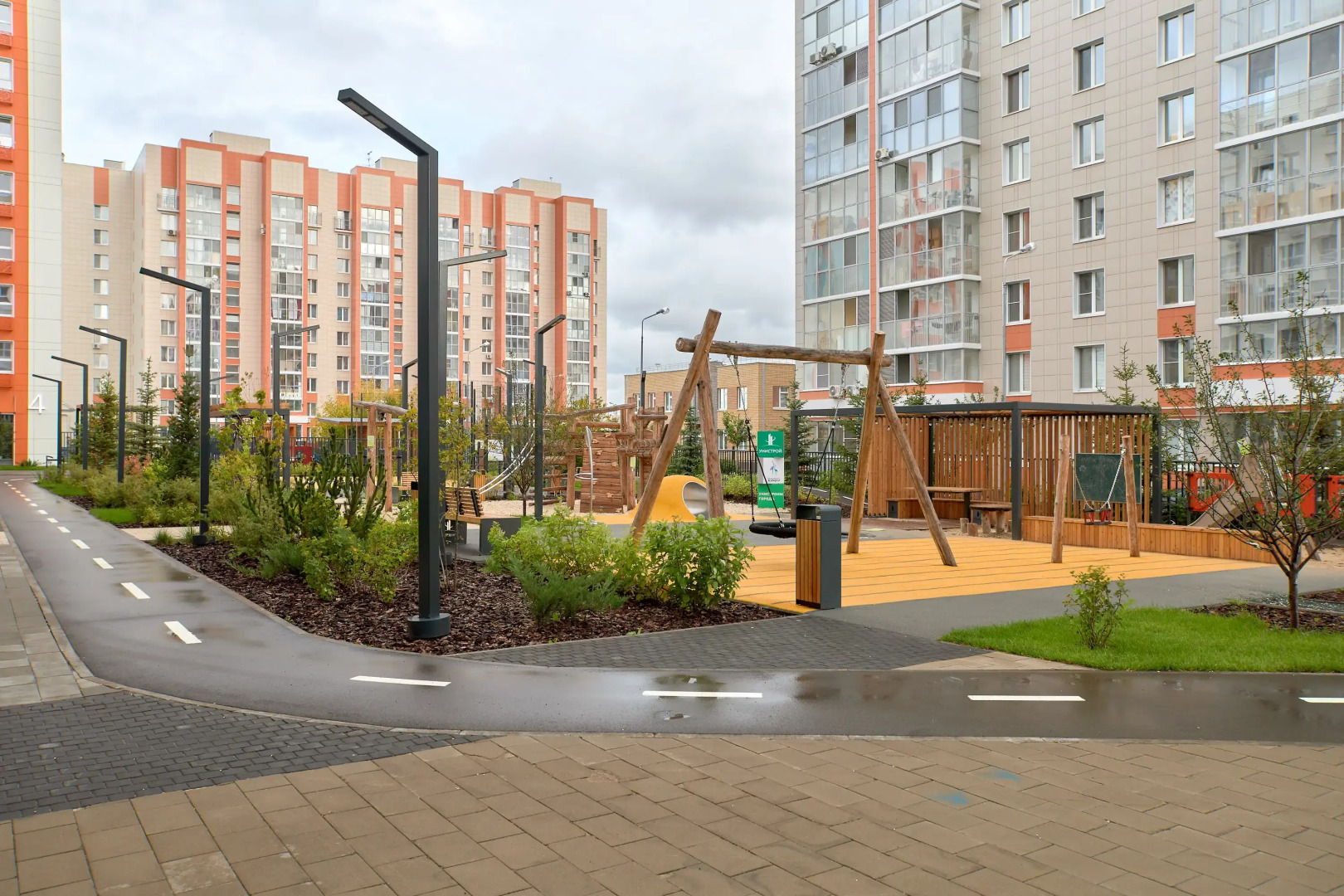 Квартира Светлая в ЖК Журавли