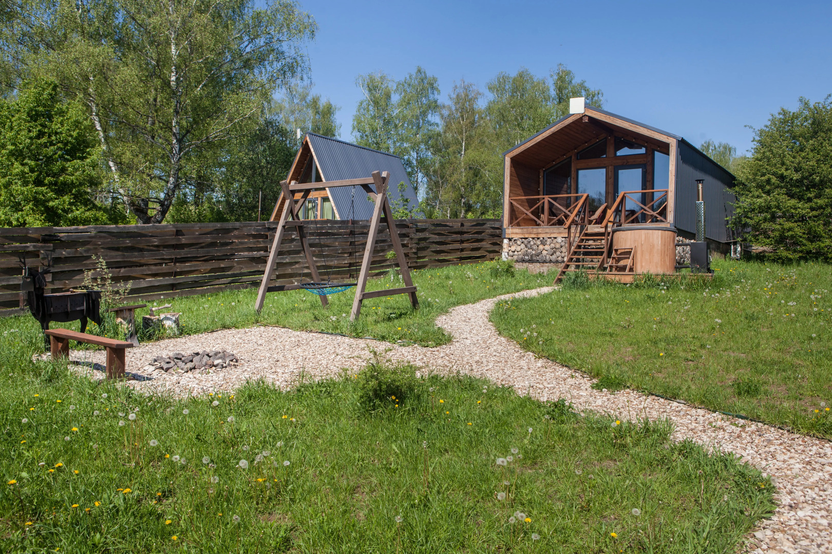 Частный дом Барнхаус "Зима"