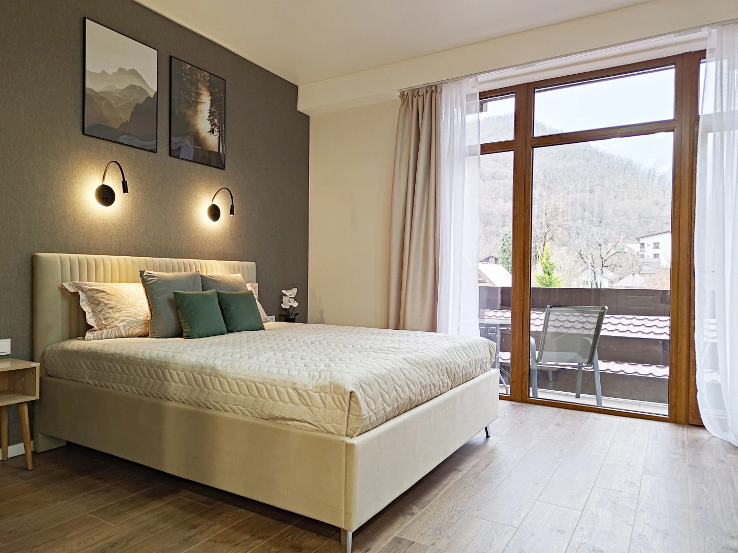 Апартаменты с  Панорамным Видом на Горы