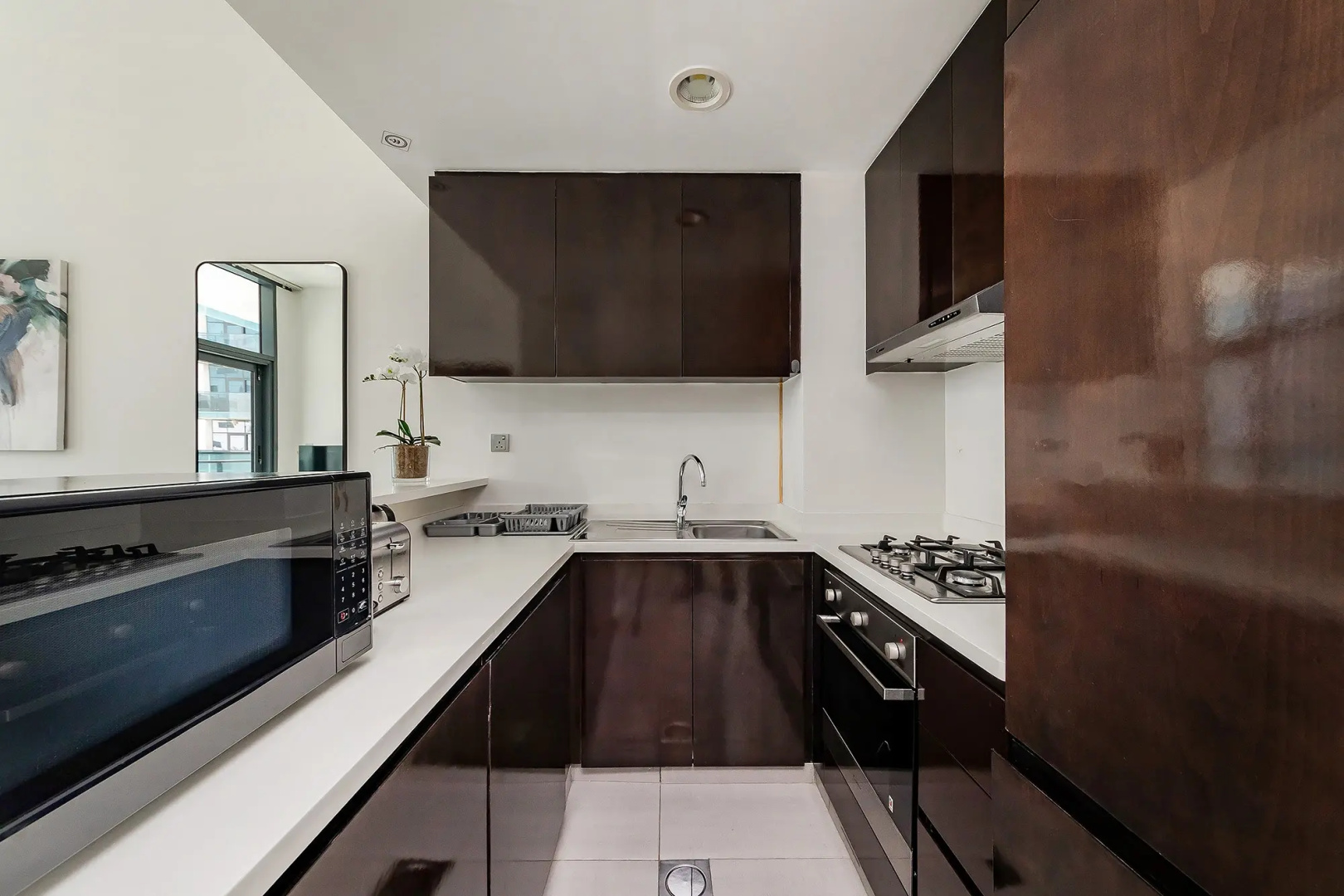 Апартаменты Stylish 1BR at Damac Merano Tower with Great View