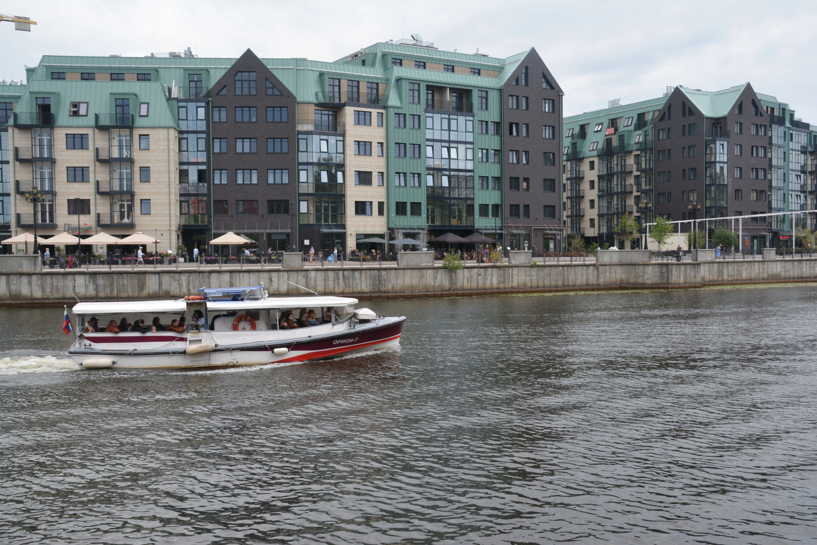 Апартаменты Рыбная Деревня с Видом на Реку