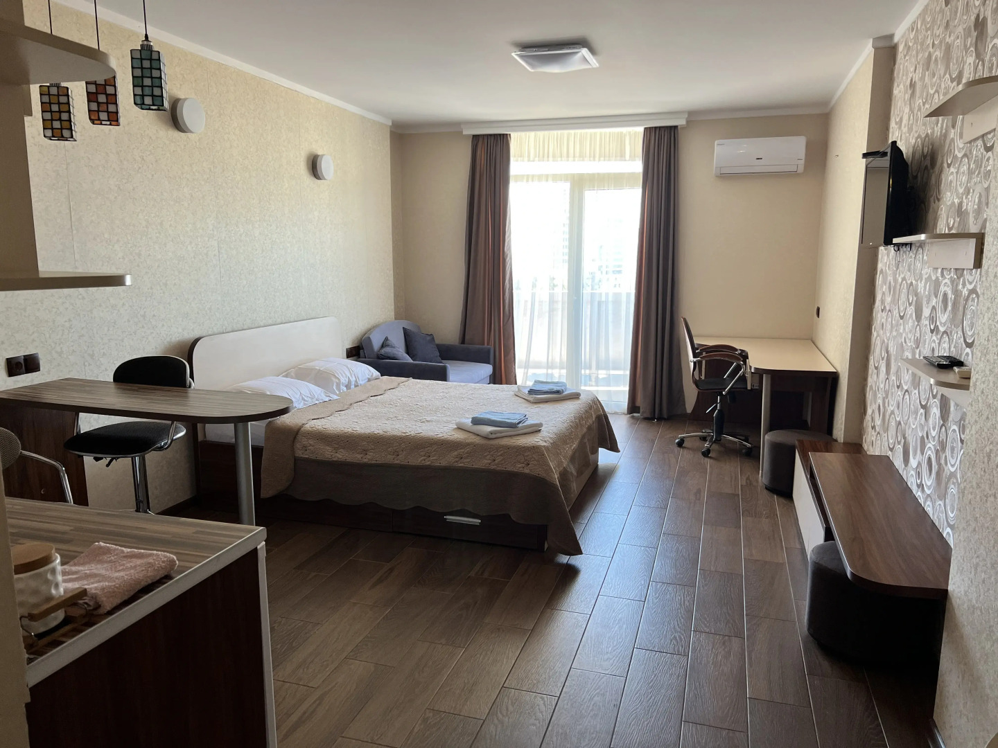 Квартира Orbi Residence Batumi 1234 Аквапарк Grand Mall