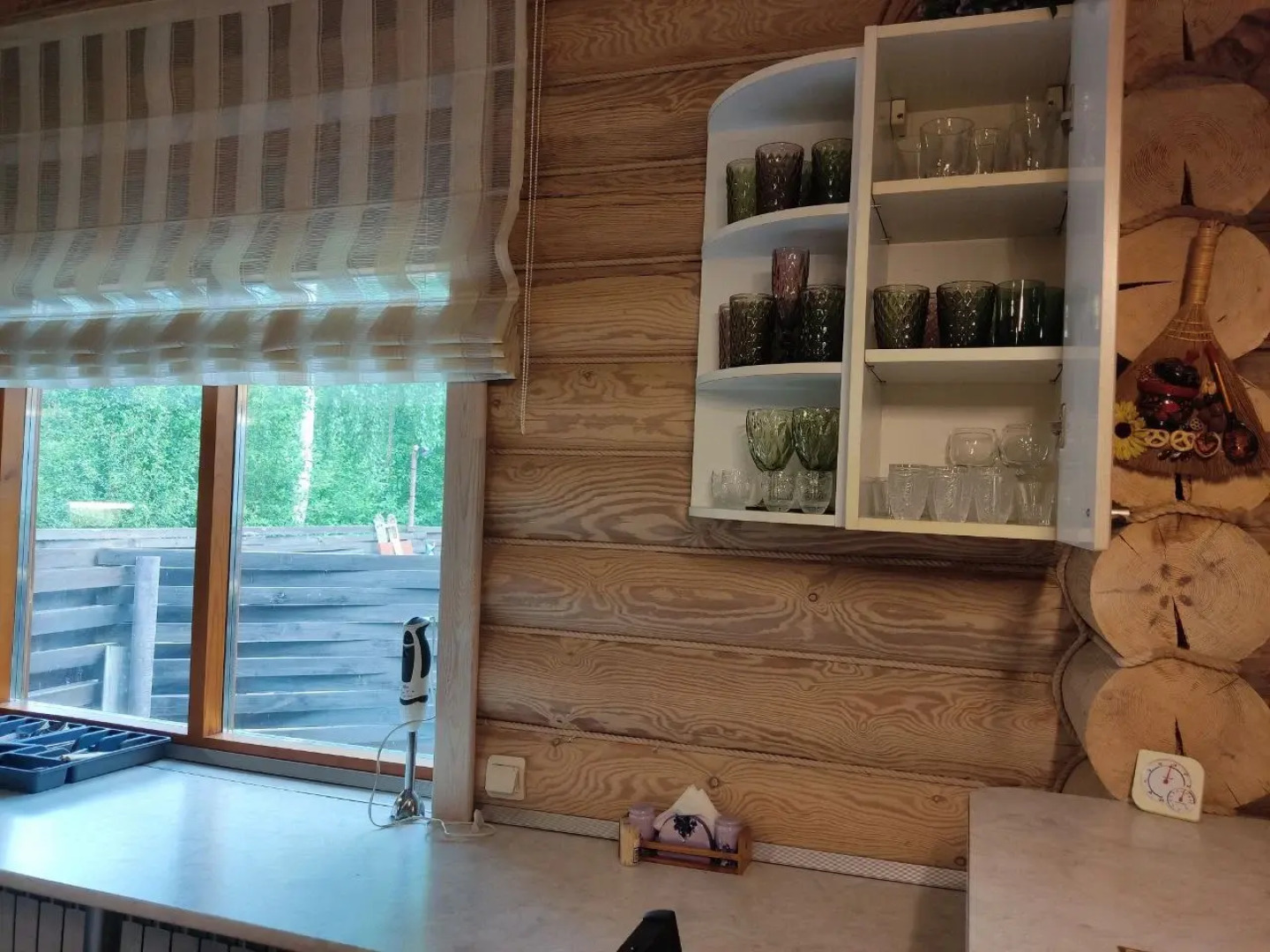 Шале Бревенчатый дом АБЗАКОВО