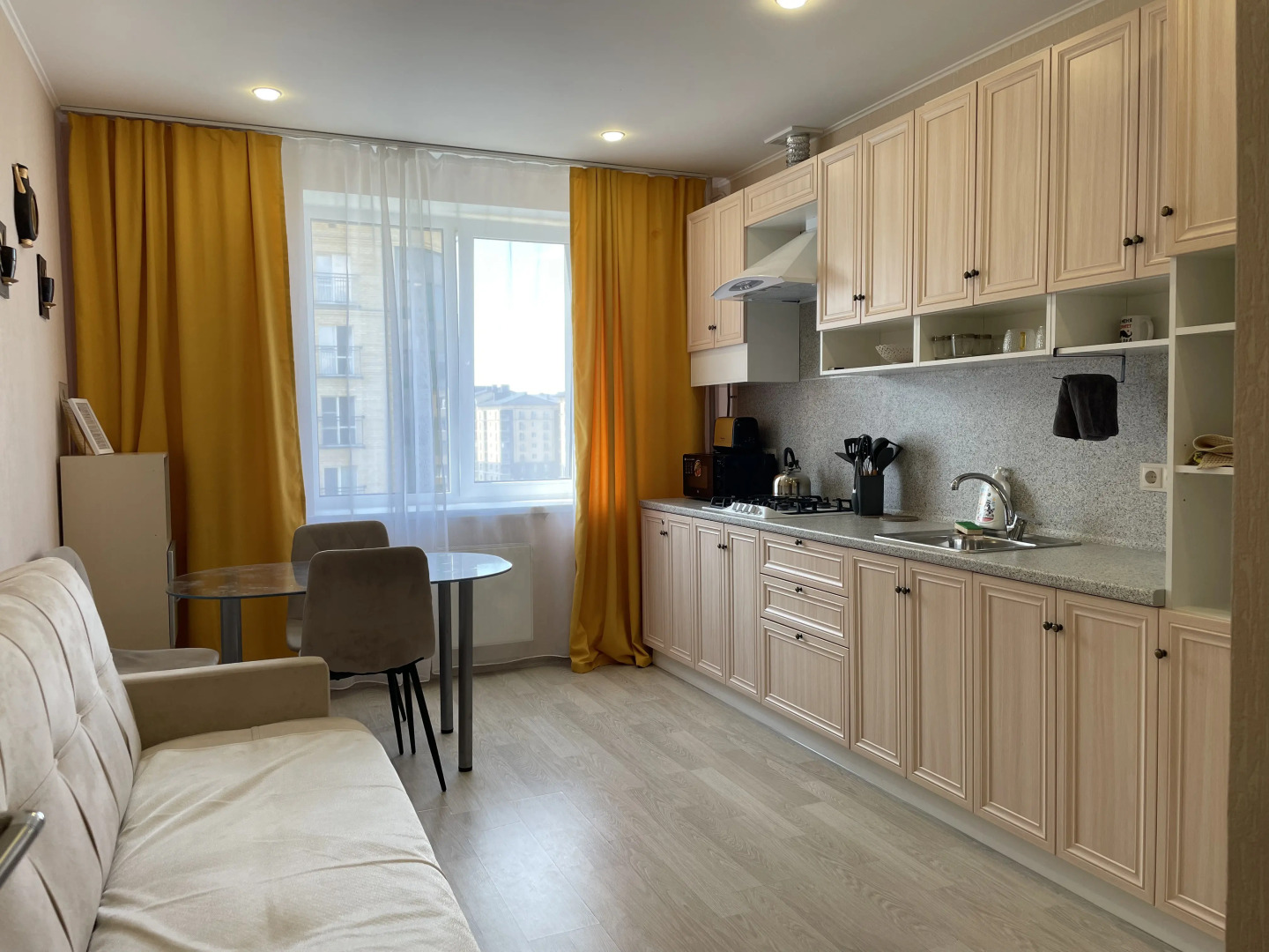 Квартира Просторная 2-комнатная квартира у реки в центре курорта Завидово