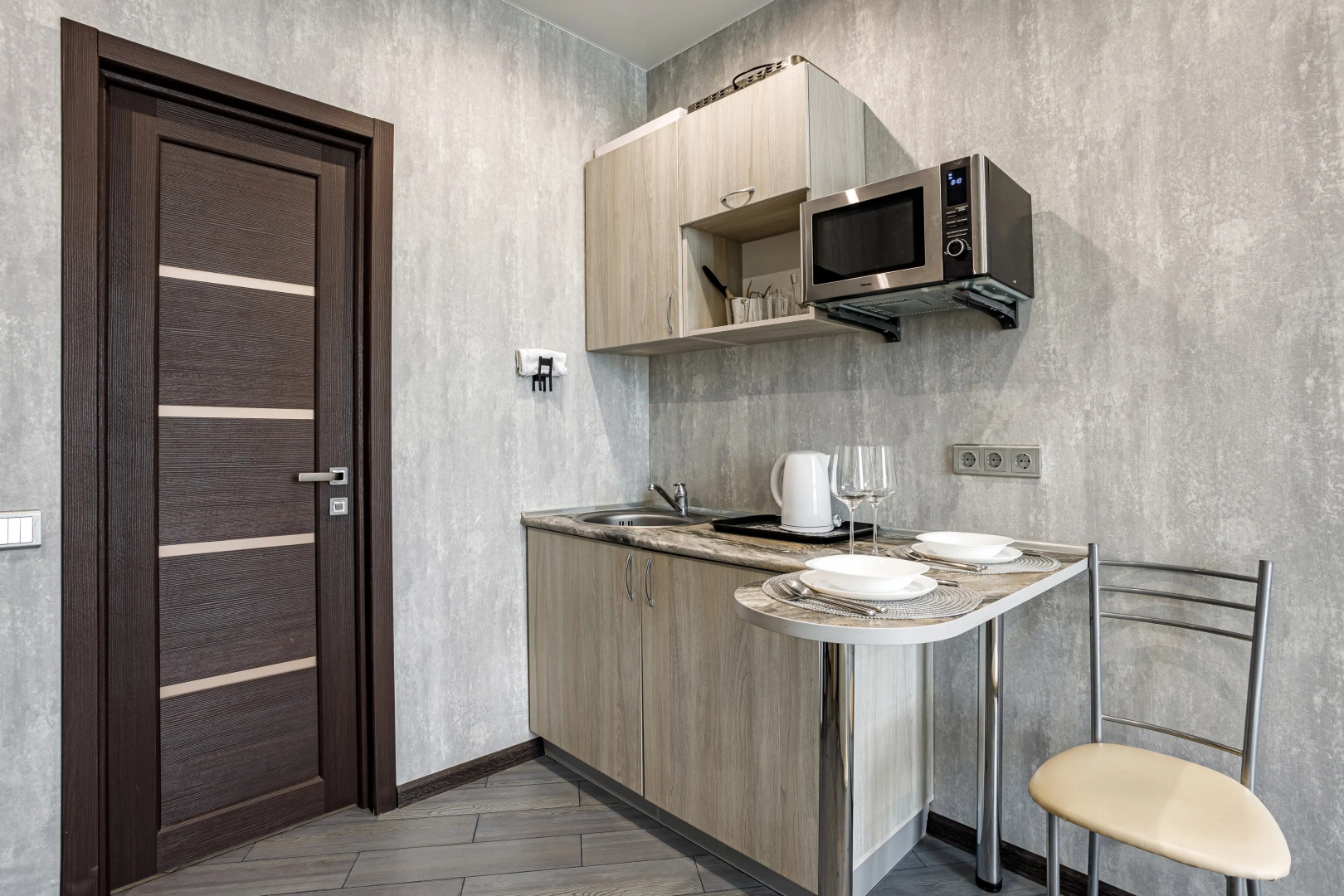 Апартаменты Студия с Видом на Центр Города