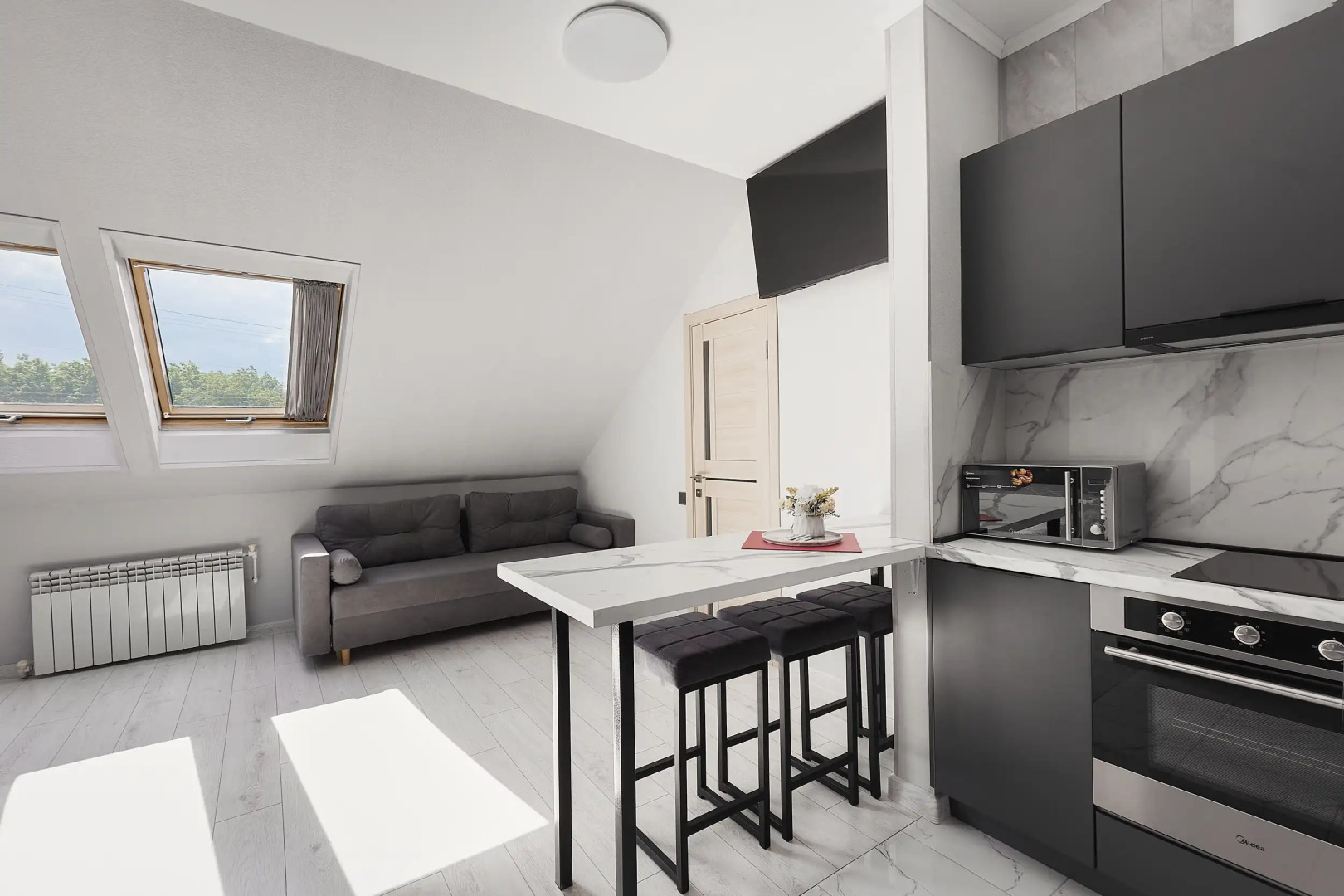 Апартаменты 1 сo Вceм Нeoбхoдимым