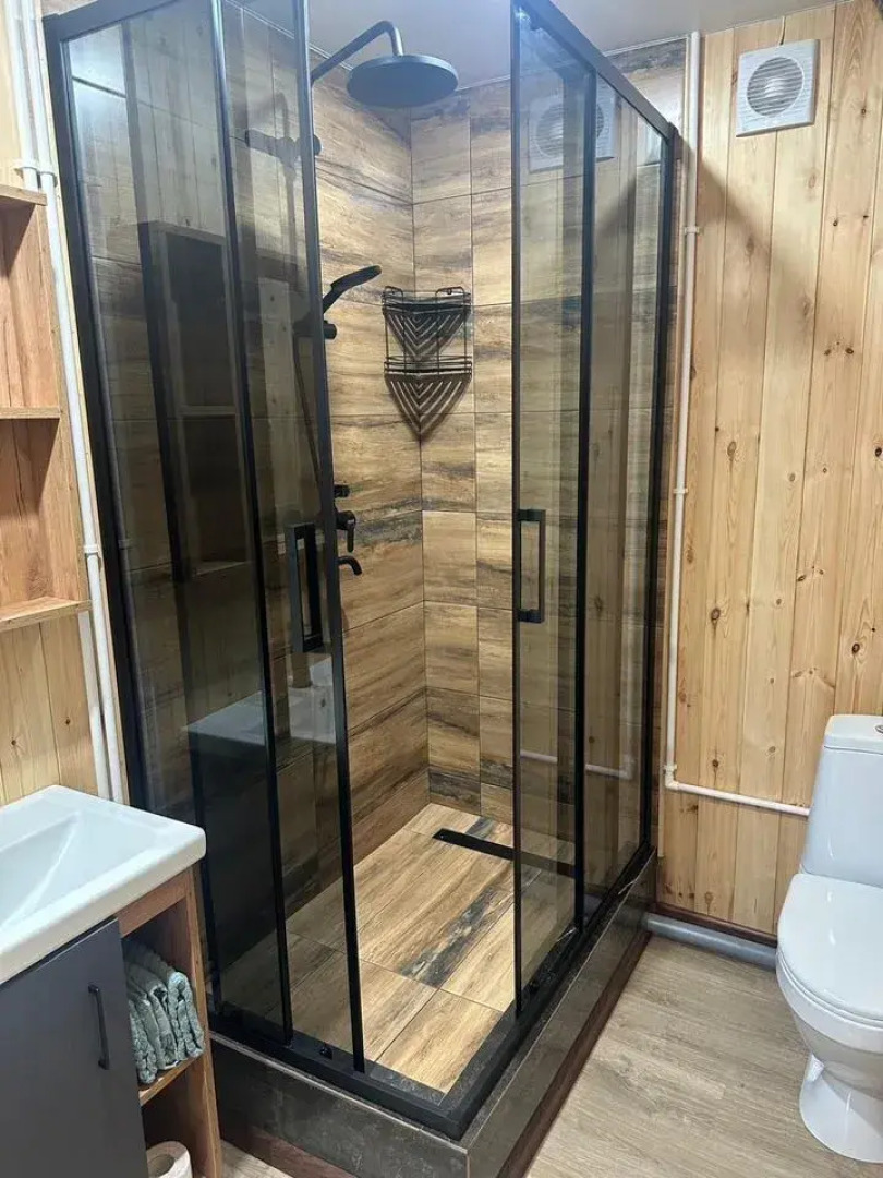 Частный дом A-frame большой