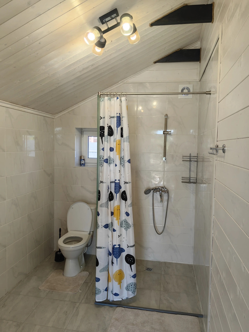 Частный дом На берегу Реки с баней