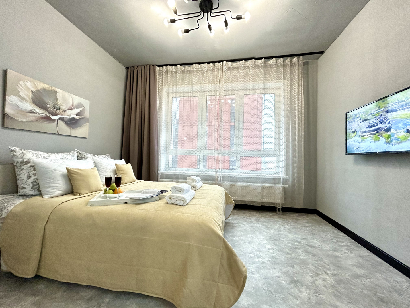 Апартаменты FSF Премиальная Студия с Дистанционным Заселением