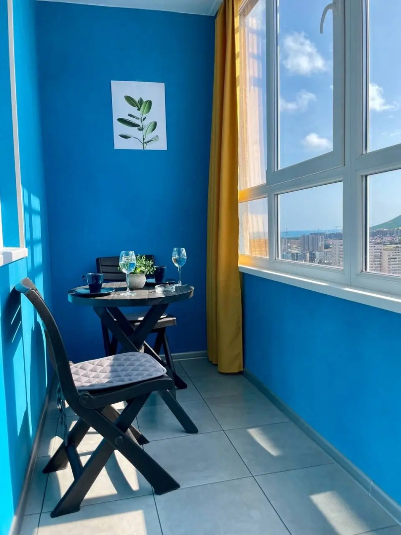 Квартира Уютная на 22 этаже с видом на горы и море,15мин до набережной пешком