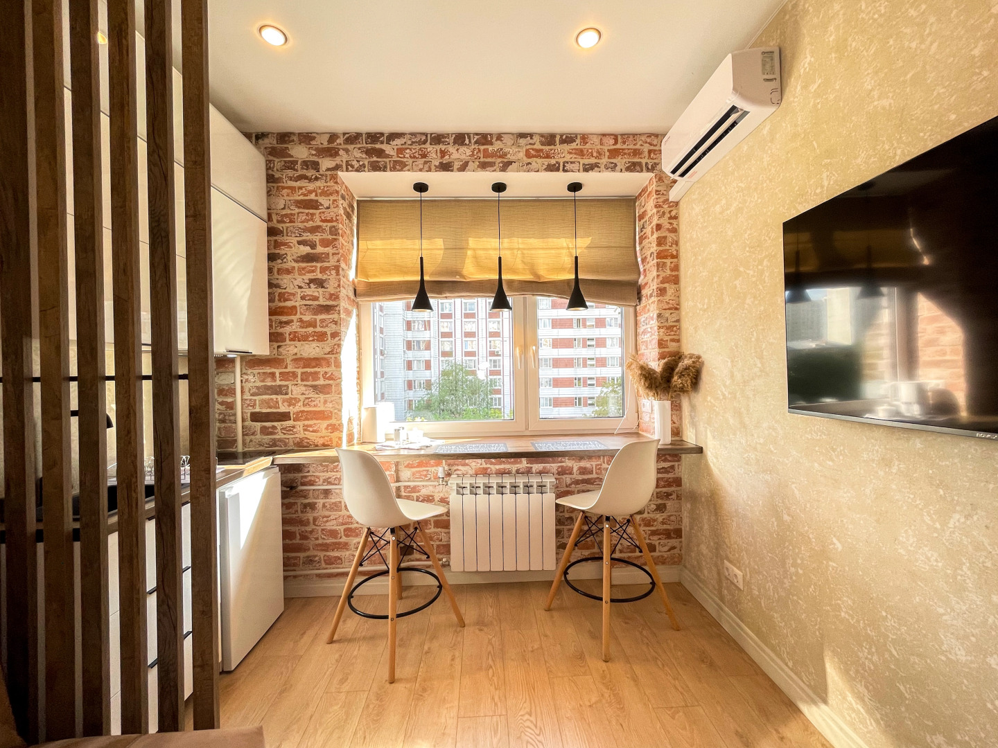 Апартаменты маленькие, но в них есть всё как в больших