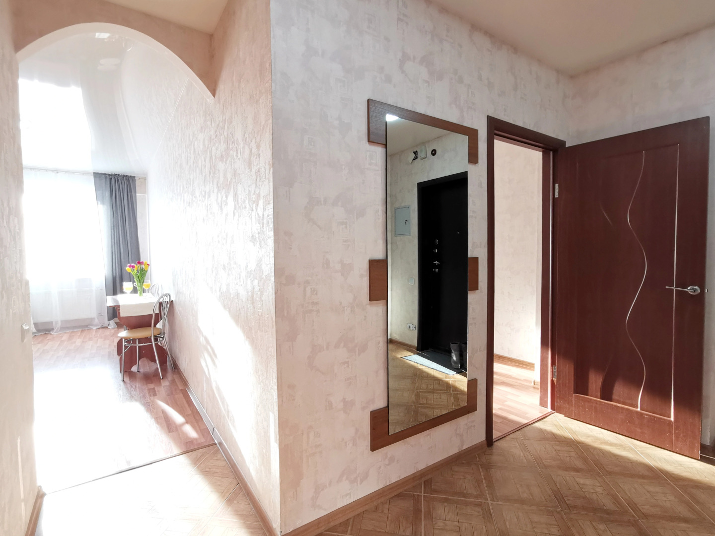 Апартаменты Уютная с видом на Волгу