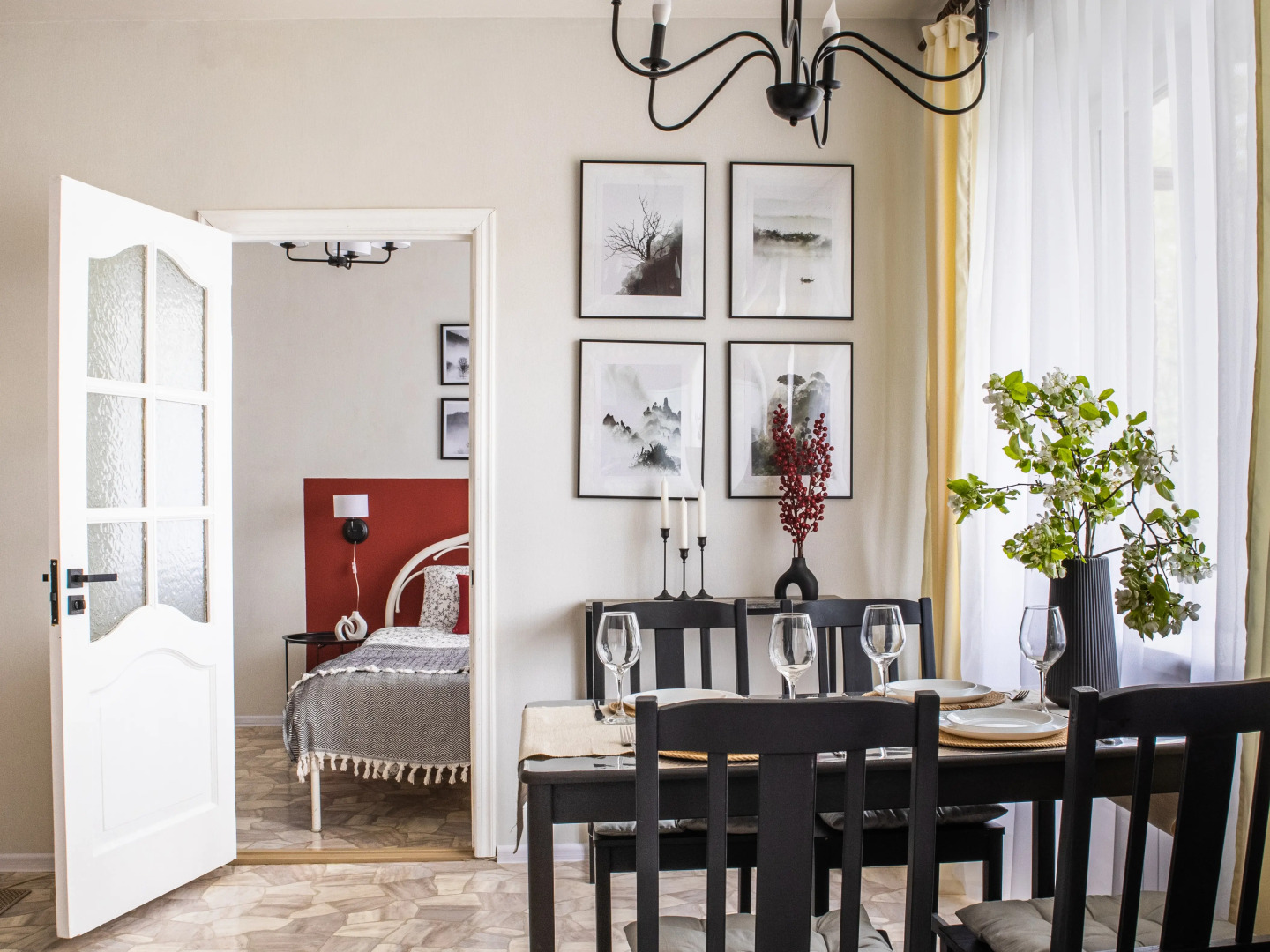 Апартаменты в стильном оформлении со всеми удобствами