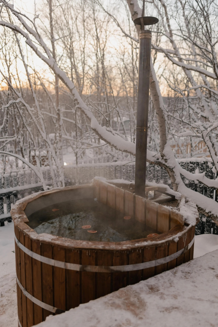 Частный дом Домики в лесу всего в 6 км от города