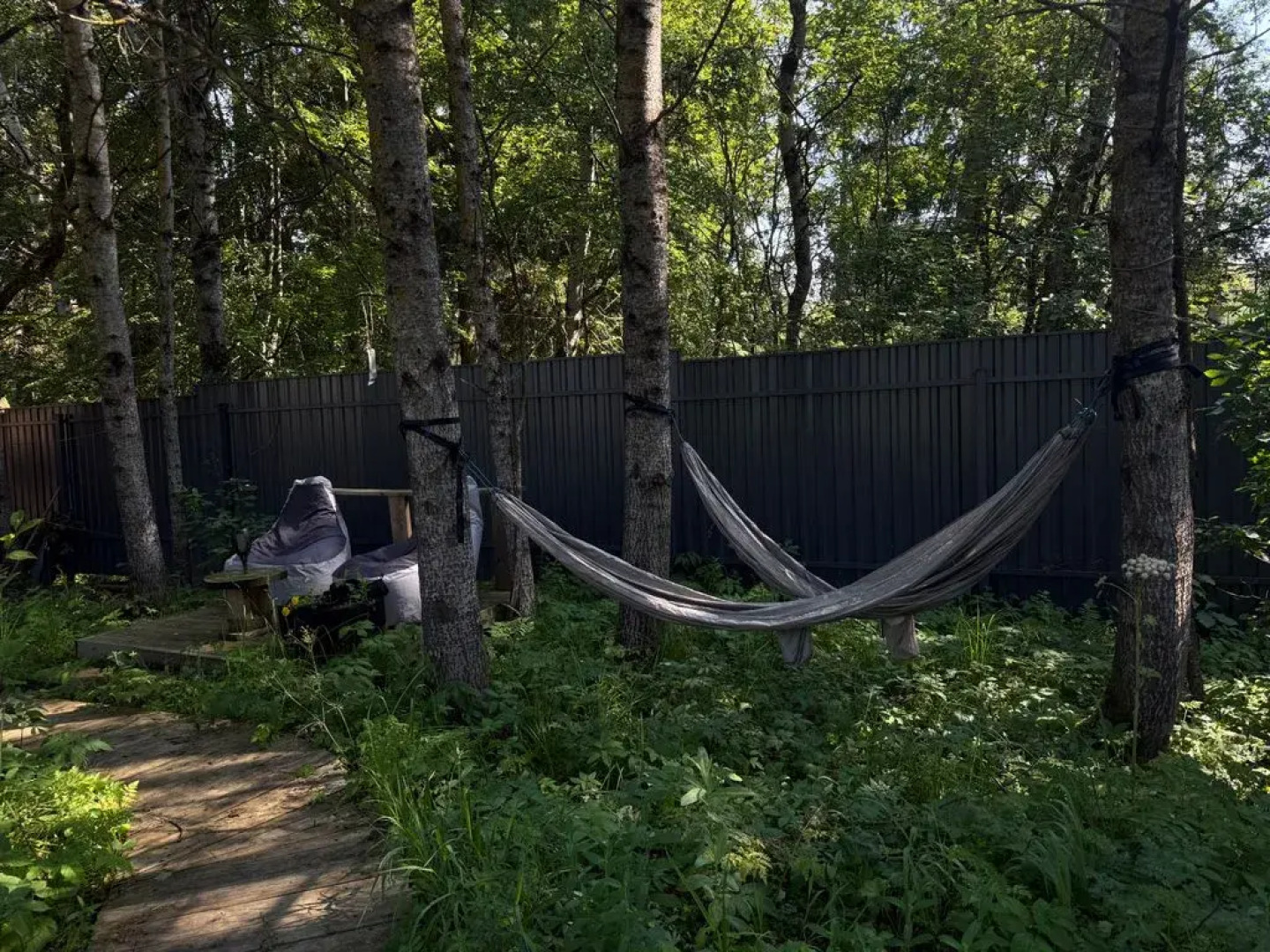 Частный дом с баней в лесу на берегу Истринского водохранилища