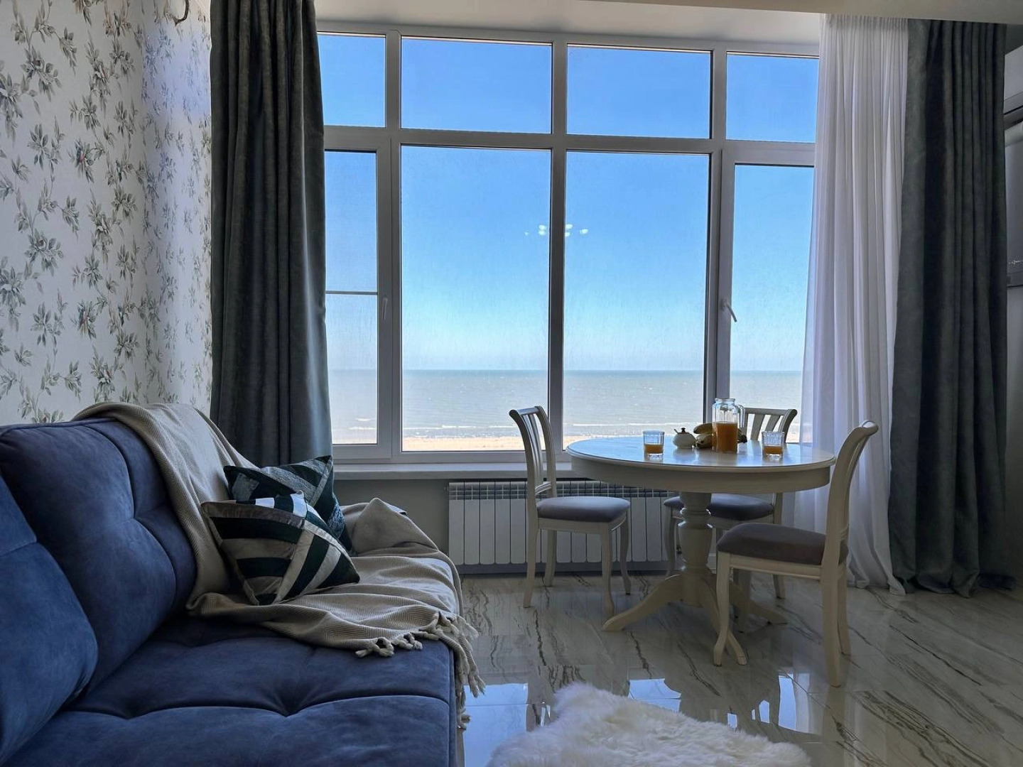 Квартира Уютная Однокомнатная в Центре Махачкалы с Видом на Море