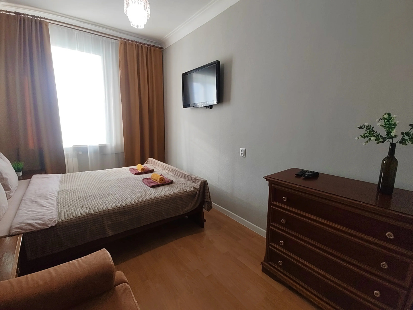 Квартира с тремя раздельными спальнями на Ленина