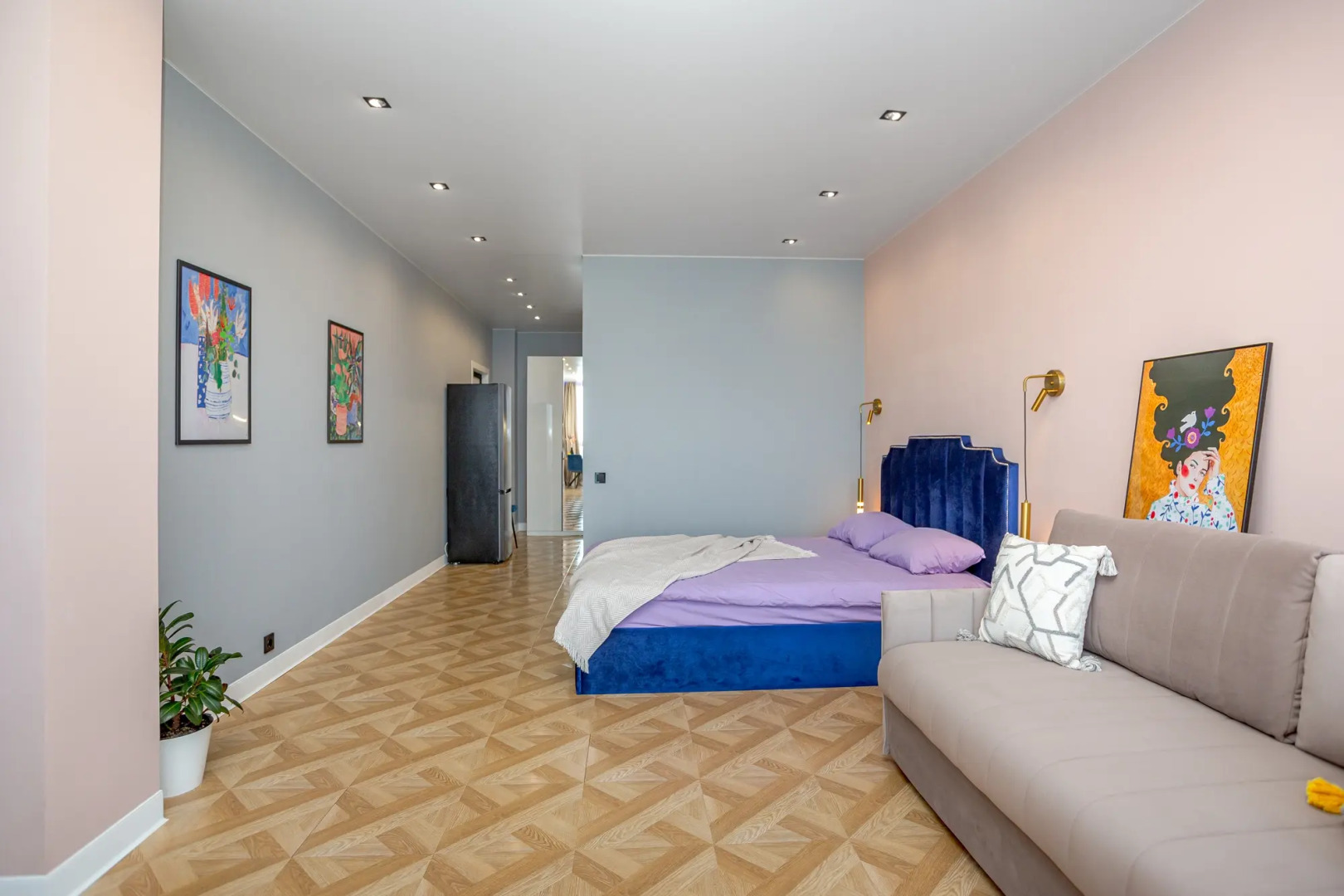 Апартаменты с витражом