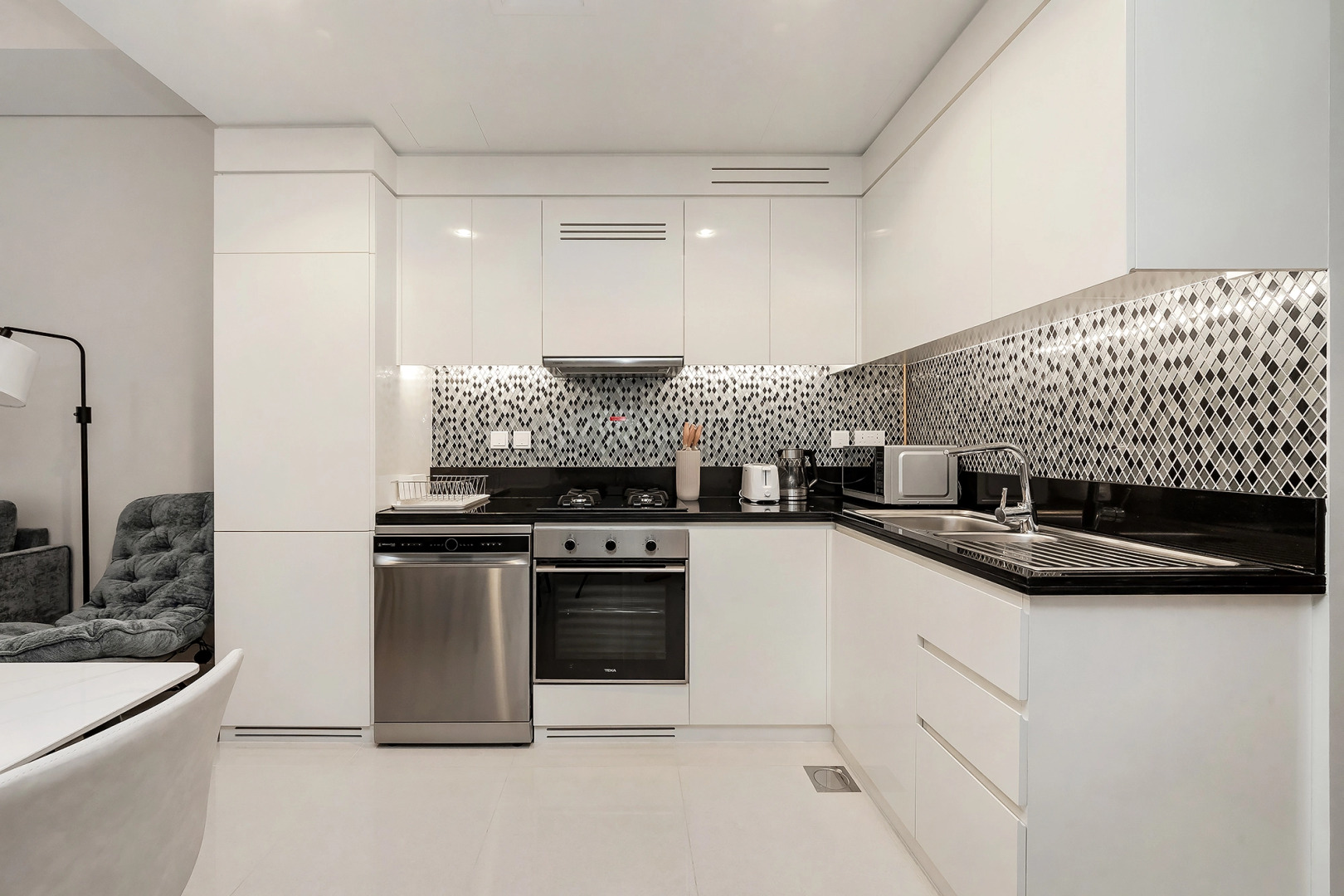 Апартаменты Extremely High 2BR in Aykon City Tower