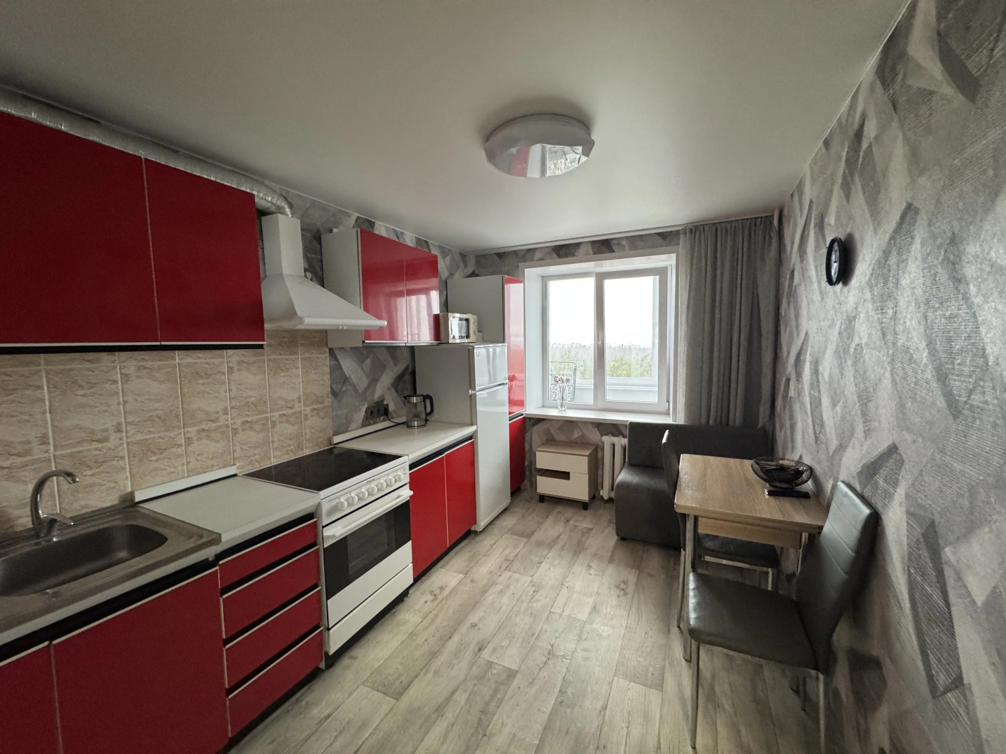 Квартира Уютная с видом на городской парк