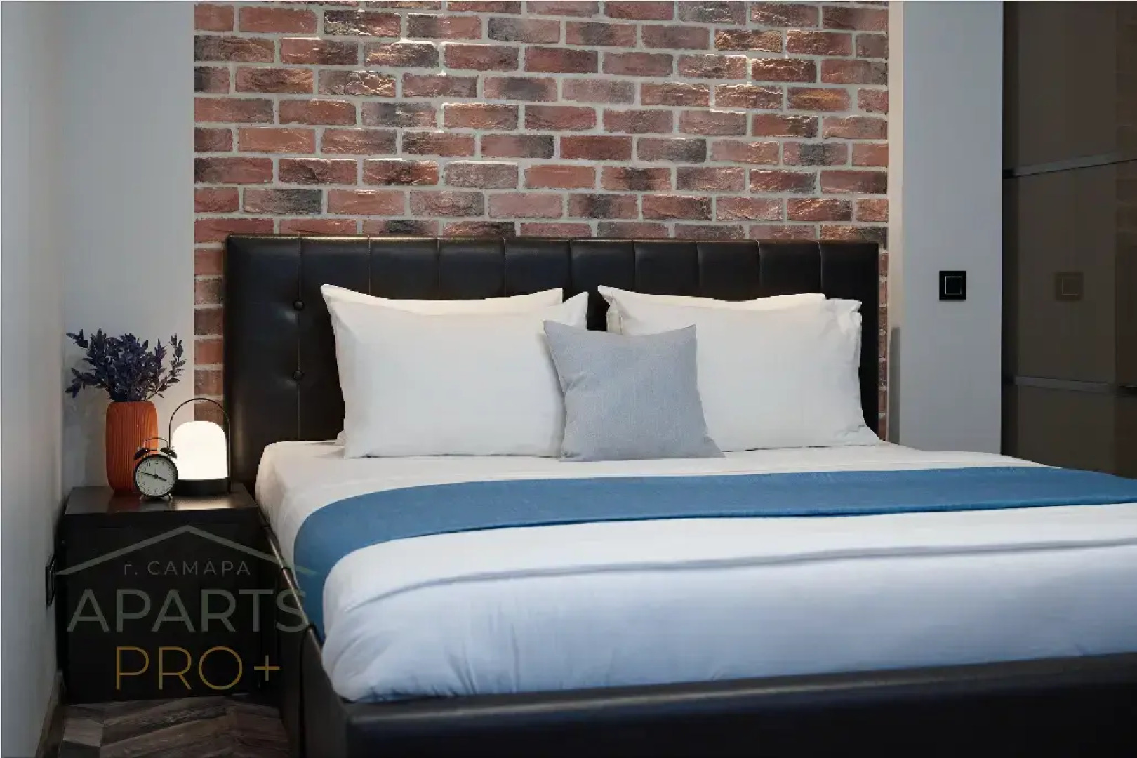 Квартира Aparts Pro Стильная студия у Волги в ЖК Бриг на 7 этаже