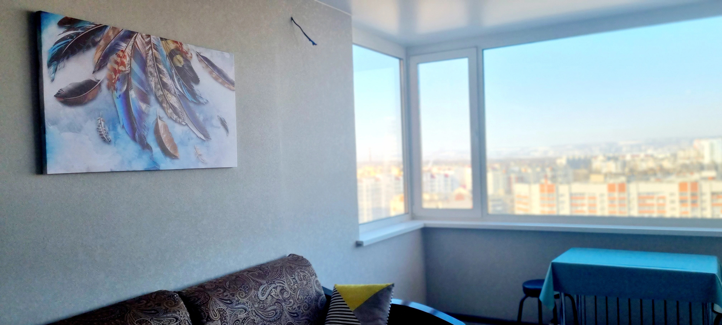 Квартира с панорамным Видом на город