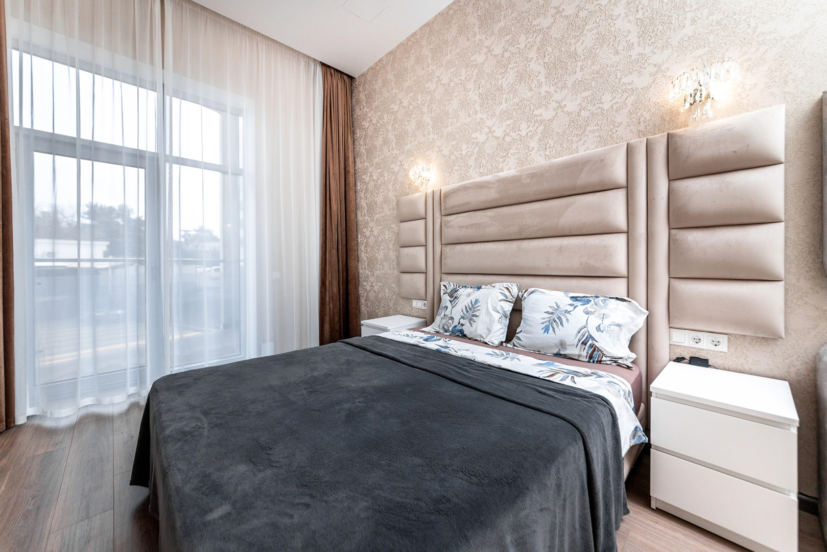 Апартаменты Большая Евродвушка на берегу моря в ЖК элитного уровня