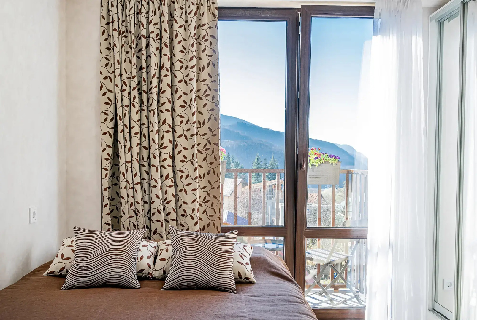 Квартира студия 21 с видом на горы