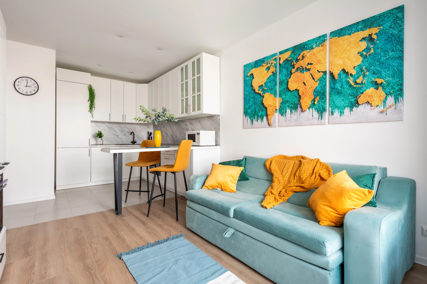 Квартира Видовая Дизайнерская Евродвушка у Метро Озерная, Высокий Этаж