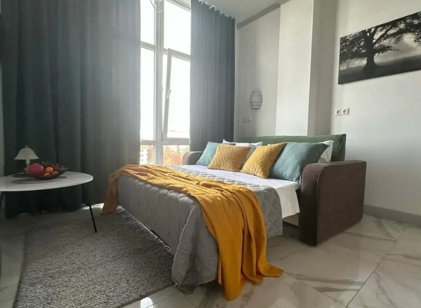 Море квартир уютная студия с панорамными окнами в центре Адлера 3