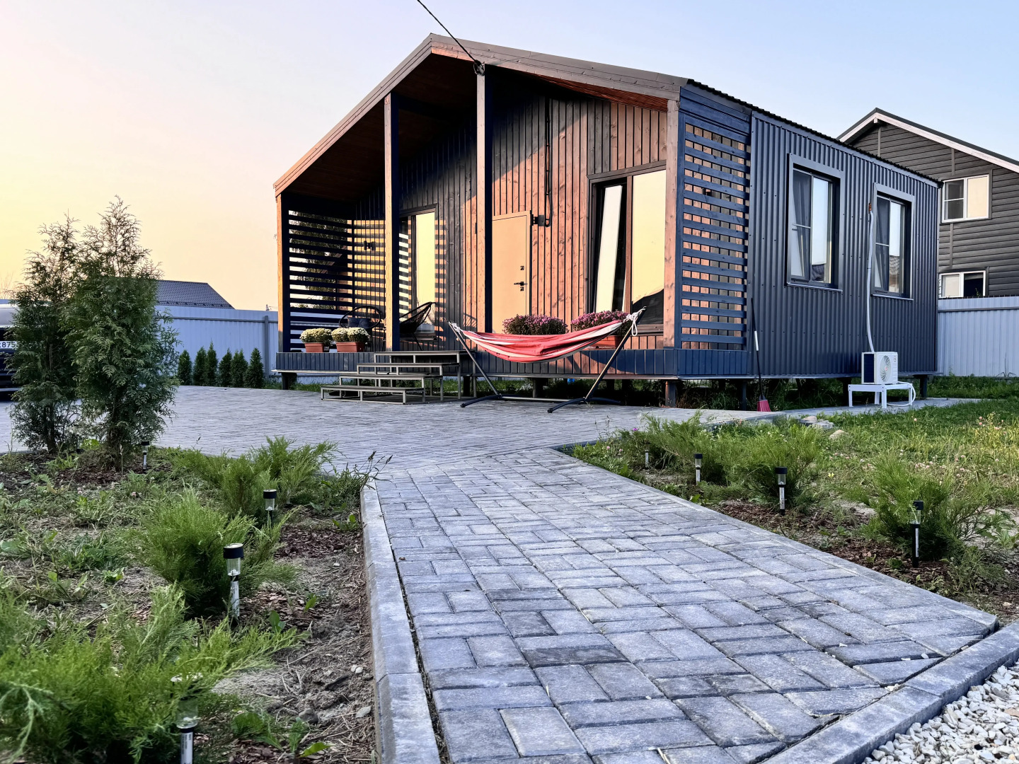 Частный дом Уютный дом в стиле барнхаус, с сауной, недалеко от реки