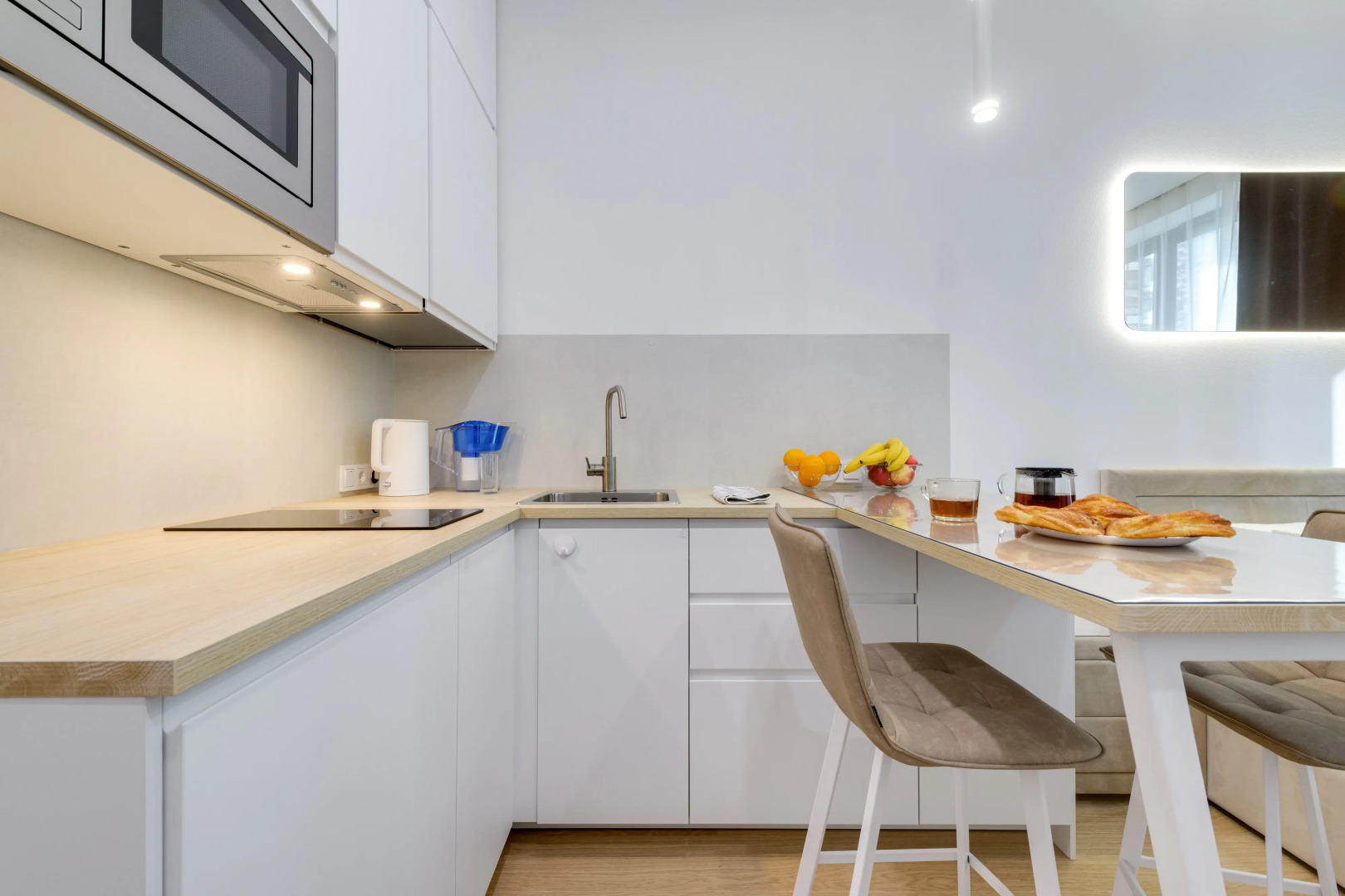 Апартаменты в небоскребе, центр Москвы