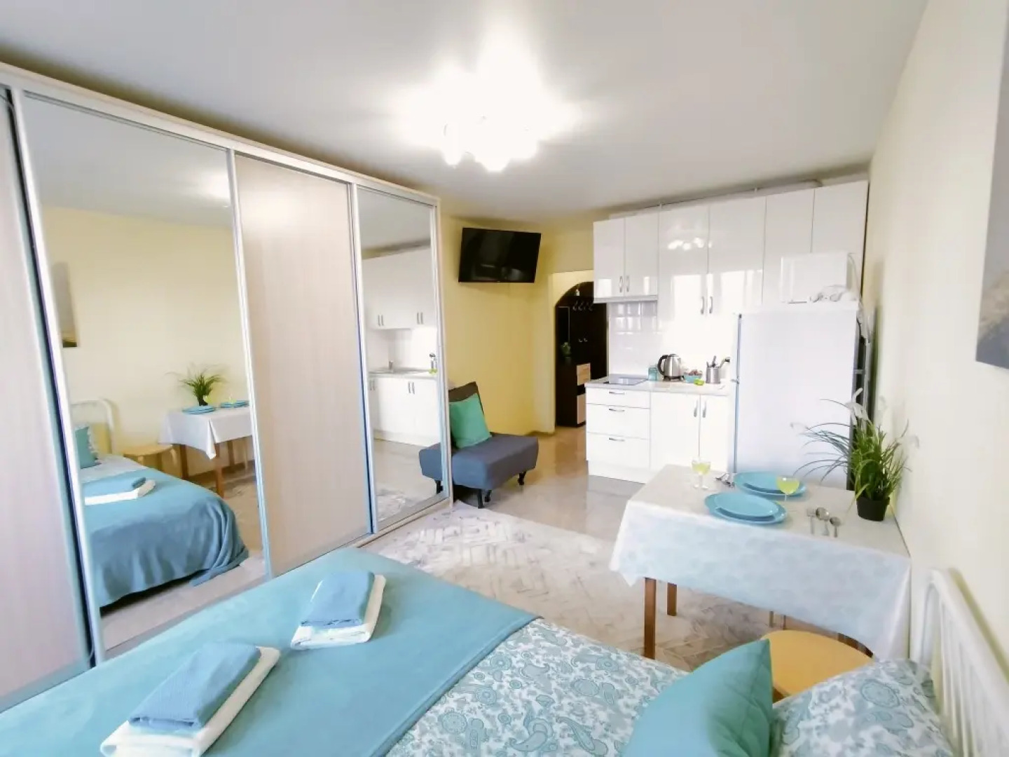 Апартаменты с Балконом Lesnaya