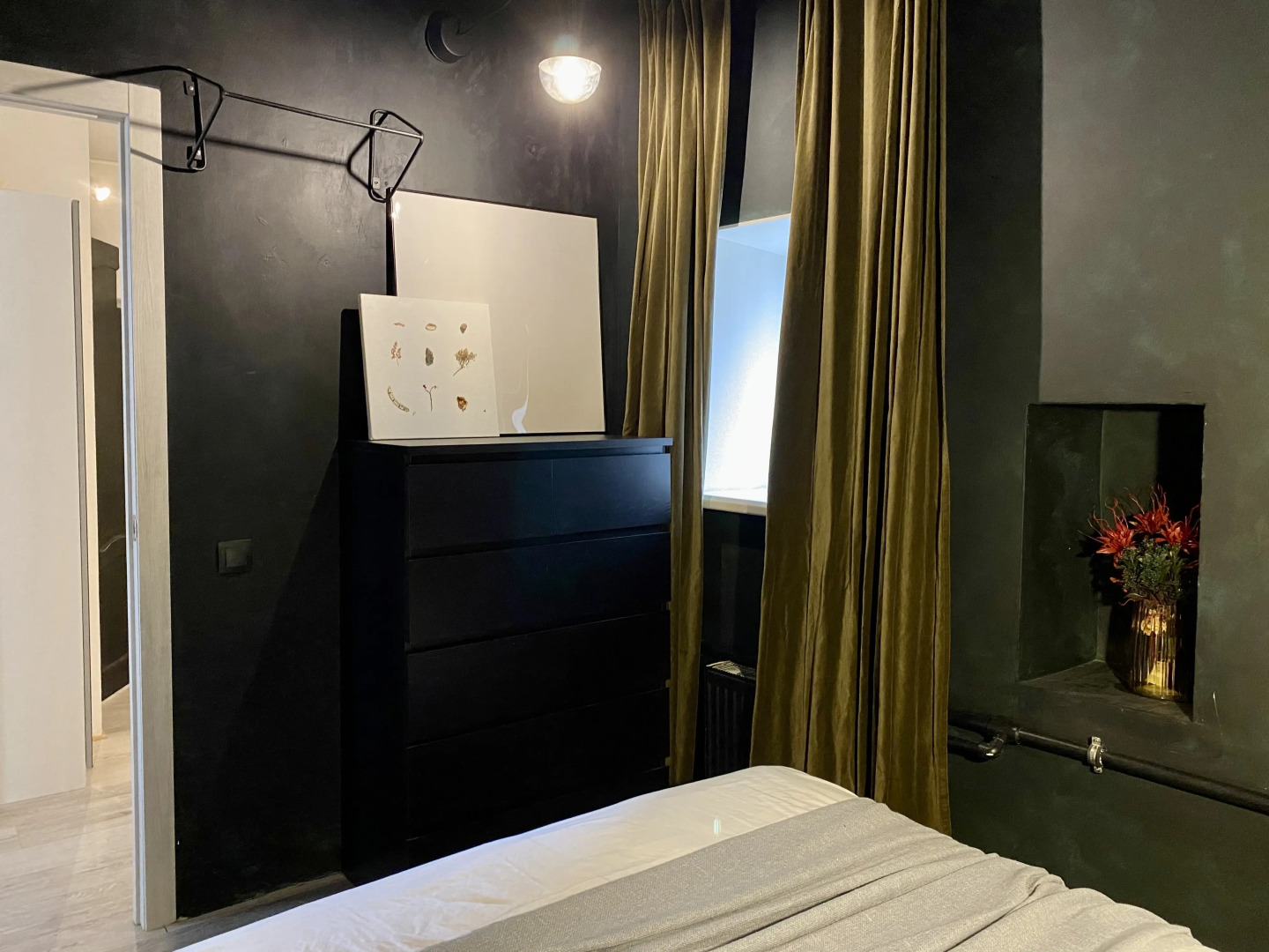 Квартира Mузыка кpыш, тихая и уютная