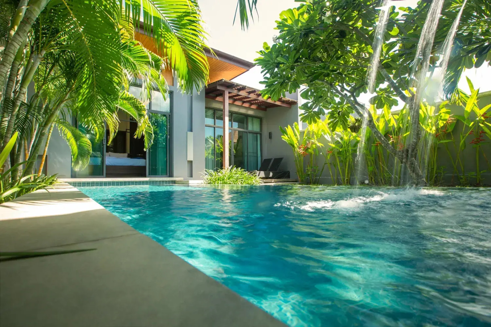 Вилла ARU 2 BR Private Pool 3 min to Naiharn Beach