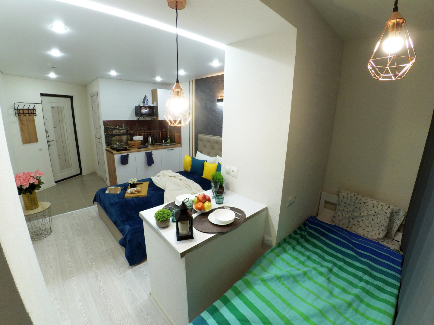 Апартаменты Уютные Студии Рядом с Аквапарком Ривьера