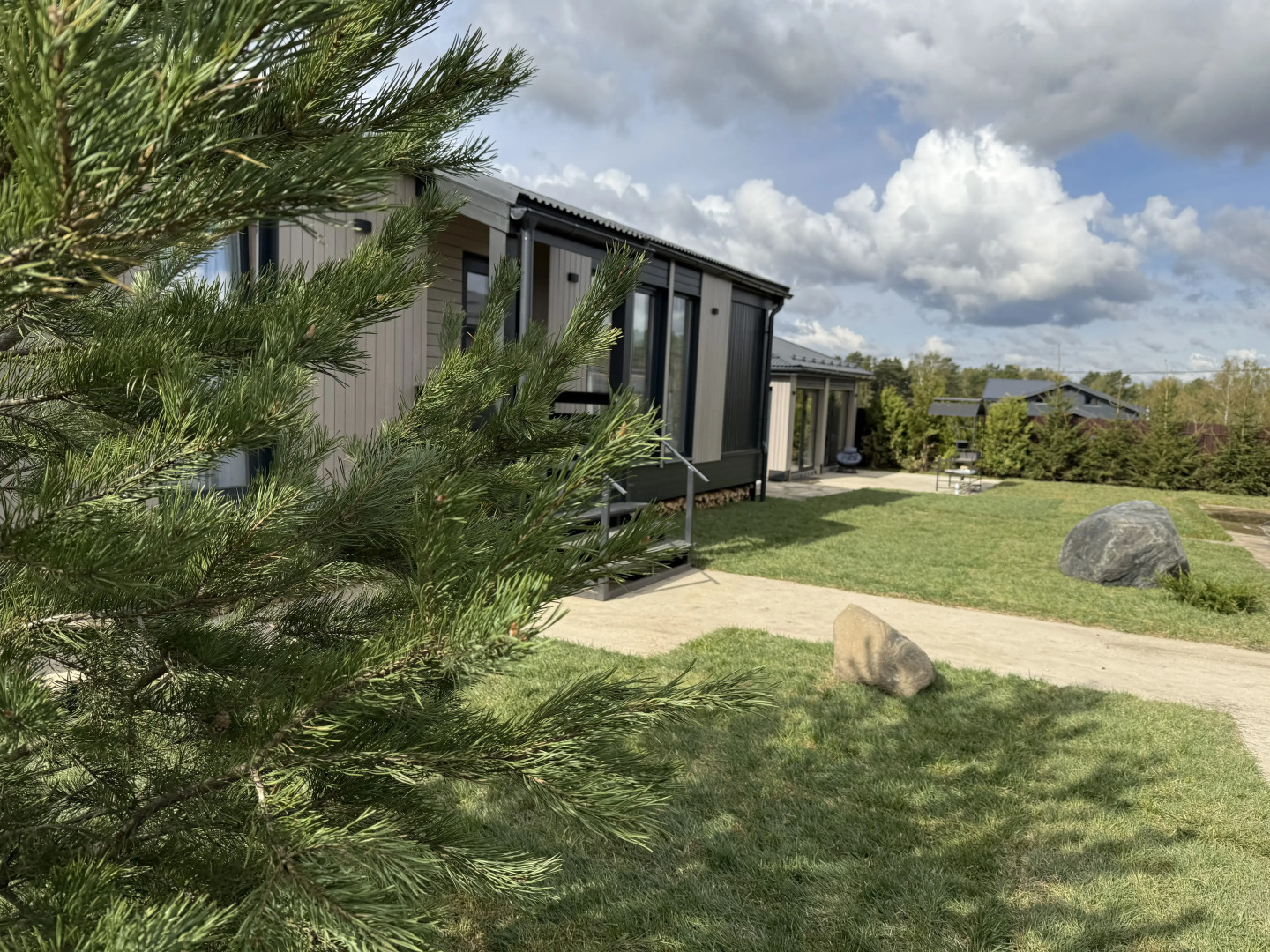 Частный дом Дом с баней, чаном и беседкой