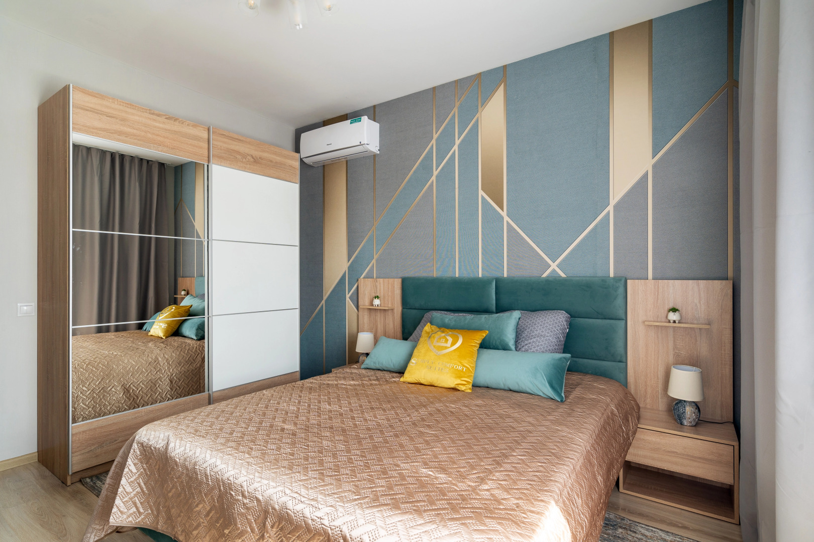 Апартаменты GLOBALSTAY. Новая 3-хкомн квартира с Сауной в доме Бизнес Класса ЖК Терра