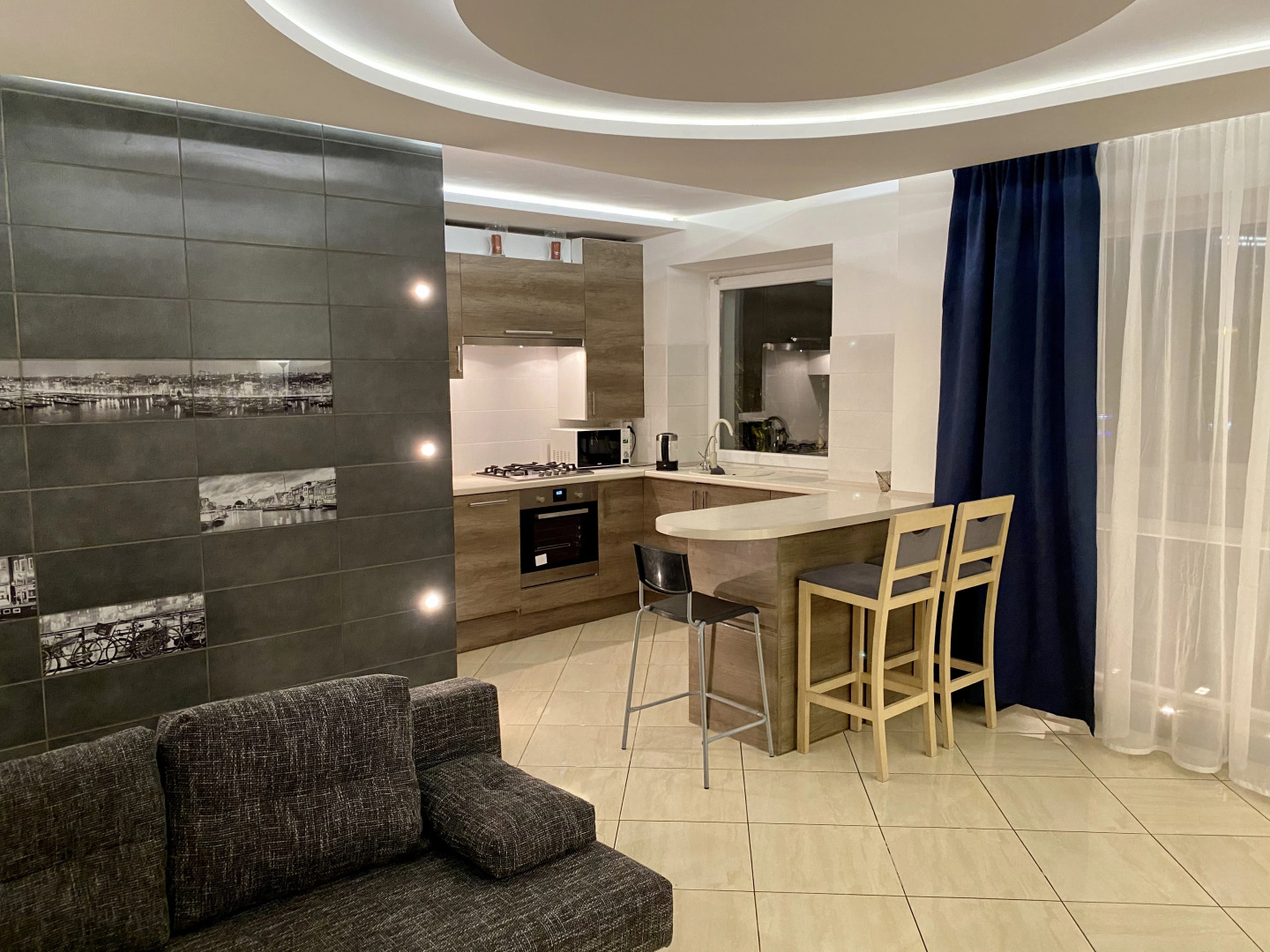 Апартаменты Уютная современная квартира в историческом центре города