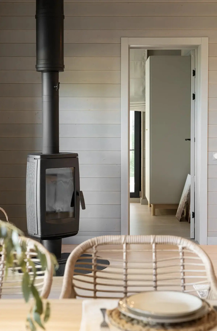 Гостевой дом Дом с сауной  у озера 70м