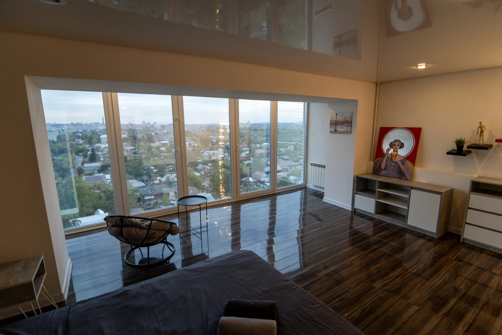 Апартаменты с панорамным видом на город