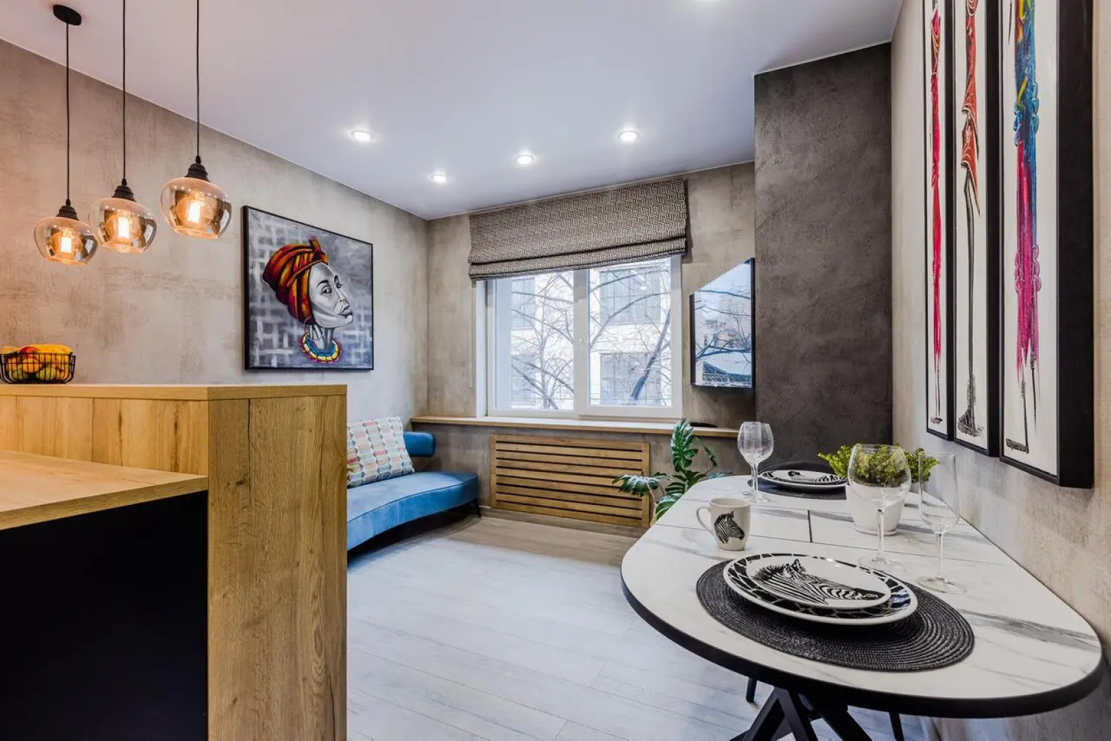 Апартаменты Дизайнерская Евро 3ка на Васильевском