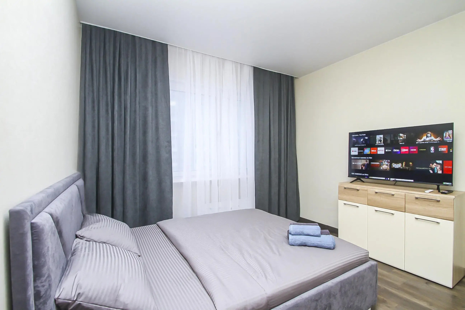 Апартаменты 1 комнатные Каролинского 9