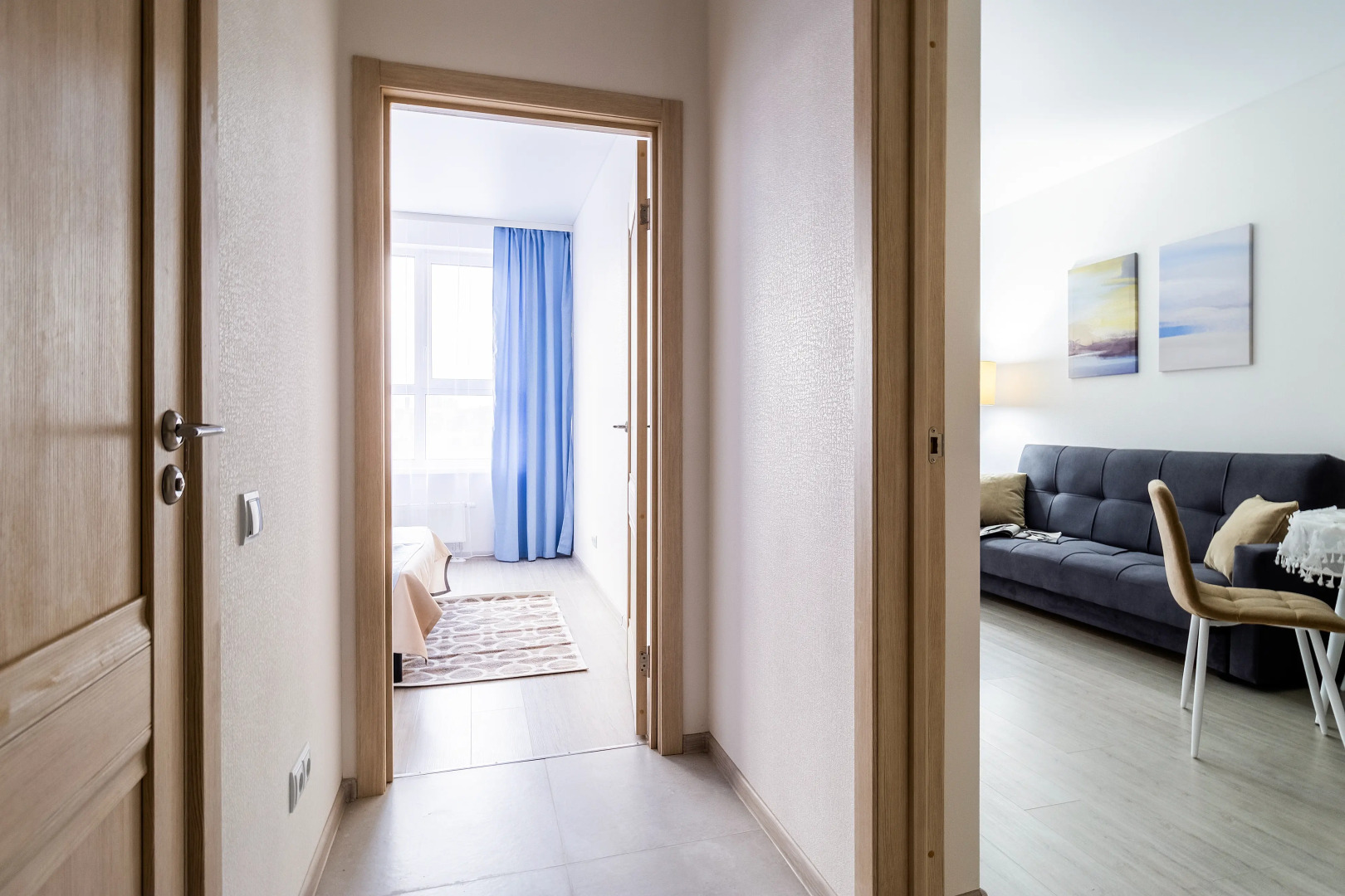 Квартира Сеть апартаментов Чемоданн Правдинская 43