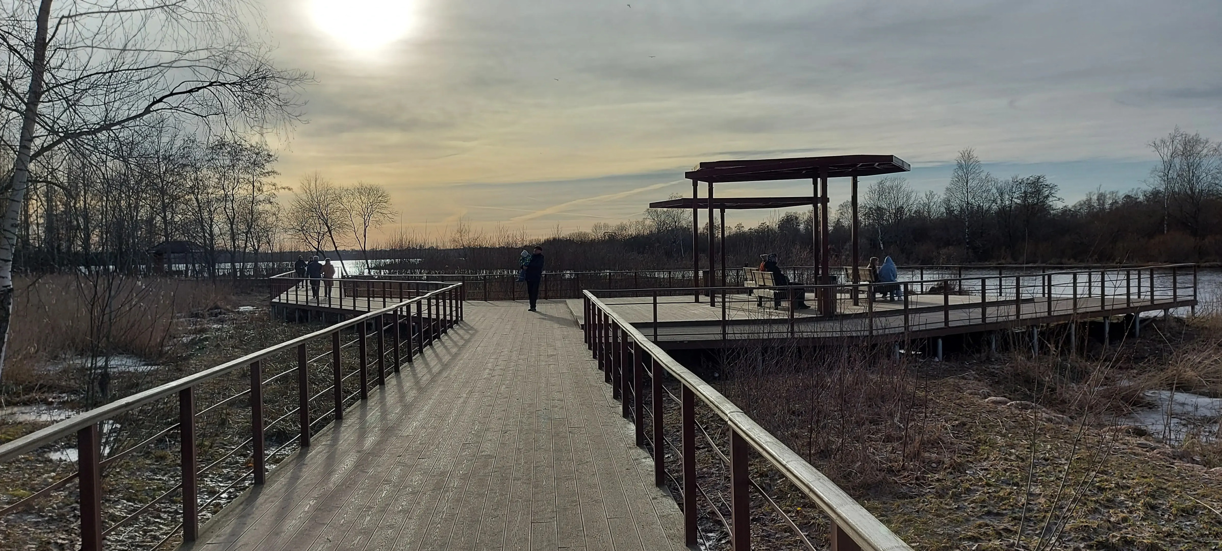 Квартира с видом на озеро