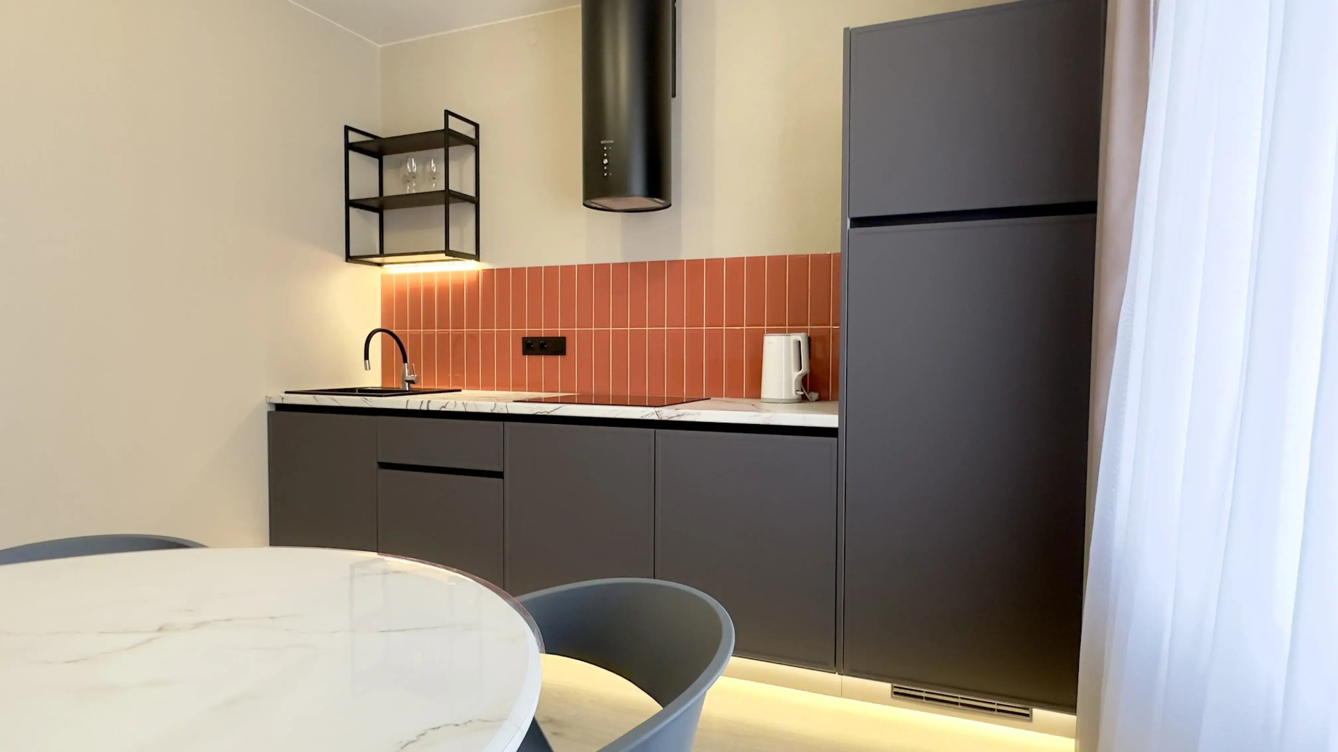 Квартира Aparts Pro Стильная 1-ком в Кошелев Парке в ЖК Видный-2 на 8 этаже