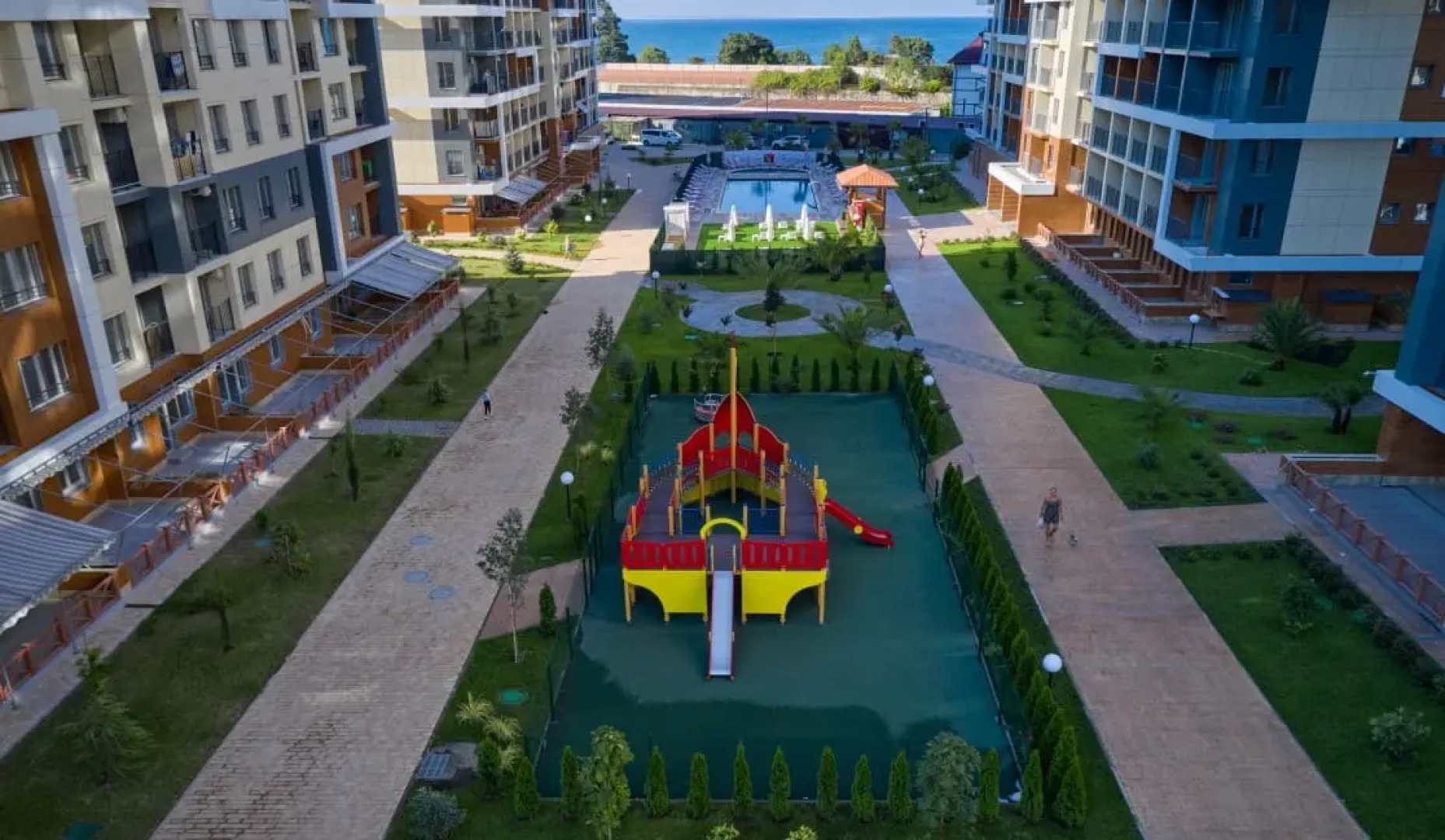 Апартаменты Каравелла Португалии Апартаменты на Берегу Моря